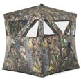 thumbnail image 2 of Topcobe 3 Person Portable Pop-Up Ground Hunting Blind with Tie, Outdoor Camping Hiking Tent, 2 of 10