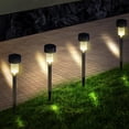 thumbnail image 3 of Ktaxon Patio Garden 24 Piece 5W Warm White Solar Power LED Lawn Lights, 3 of 14