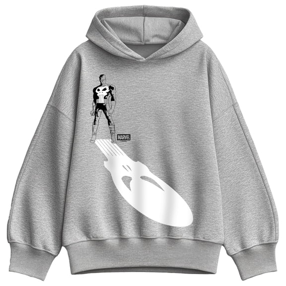 Punisher - Shadow Light - Women's Oversized Fleece Hoodie Sweatshirt