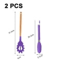 thumbnail image 2 of Juego de 2 utensilios de cocina con soporte, sistema de utensilios de cocina de silicona, herramientas de utensilios de cocina, 2 of 5