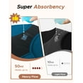 thumbnail image 5 of INNERSY High Waist Plus Size Period Underwear for Women Heavy Flow Cotton Leakproof Panties 3 Pack(4XL,Blue Grey), 5 of 10