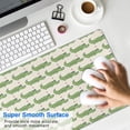 thumbnail image 4 of Long Mouse Pads for Desk,Green Cartoon Crocodiles Hearts Pattern Desk Mats on Top Of Desks, Desk Mouse Pad Extra Large with 3mm Non-Slip Base and Stitched Edge for Gaming,Office,Work,Home 31.5"x15.7", 4 of 6