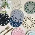 thumbnail image 4 of BUYISI Silicone Heat Mat Non Slip Pot Holder Pad Oven Mat Kitchen Countertops Decor H, 4 of 8