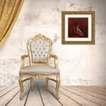 thumbnail image 3 of Cazal, Cedric 15x15 Gold Ornate Wood Framed with Double Matting Museum Art Print Titled - Henna I, 3 of 4