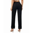 thumbnail image 2 of roswear Women’s Straight Leg Jeans Stretchy, 29.53" Inseam, Size 4-16, 2 of 6