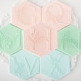 thumbnail image 4 of Joernso Fondant Stamp Non Stick Easy to Demold Acrylic Letter Seal Relief DIY Cookie Embosser Baking Accessories, 4 of 8