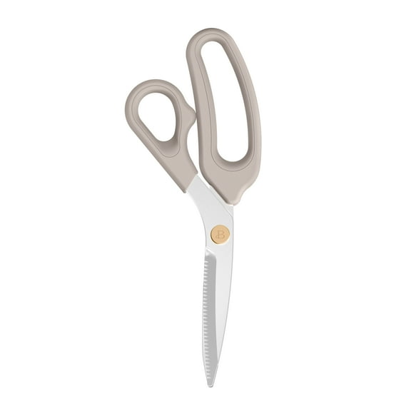 Beautiful Kitchen Shears, Porcini Taupe by Drew Barrymore