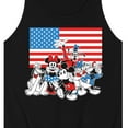 thumbnail image 3 of Disney - Mickey And Friends Flag - Men's Jersey Tank Top, 3 of 5