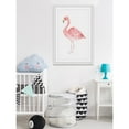 thumbnail image 5 of Marmont Hill "Pale Pink Flamingo" by Thimble Sparrow Framed Painting Print, 5 of 5