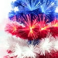 thumbnail image 3 of CC Christmas Decor Pre-lit Slim Artificial Patriotic Christmas Tree - 4’ - Fiber Optic Light, 3 of 3