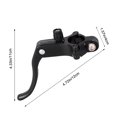 thumbnail image 2 of UPGRATOR Curved Black Brake Lever 1 Pair For Cyclists Bike Spare Parts Safety Assurance, 2 of 7