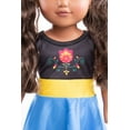 thumbnail image 2 of Vestido de princesa Twirl de Little Adventures (Alpine) - Ropa de fiesta y juego de simulación para niños lavable a máquina sin brillo - Muñeca no incluida, 2 of 2