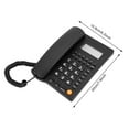 thumbnail image 4 of Sonew Business Office Home Use Landline Fixed Telephone Desk Phone with Caller Identification,Home Desk Phone,Telephone, 4 of 10