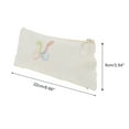 thumbnail image 2 of Unique Bargains 1 Pc Bow Style Drawstring Makeup Bag for Vacation White Polyester, 2 of 6