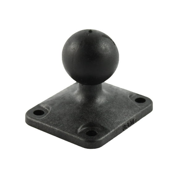 RAM RAP-B-347U - Mounting component (1" ball adapter with AMPS plate) - marine grade aluminum