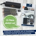 thumbnail image 7 of Faber-Castell Art on The Go Graphite Pencil Set, Adult Graphite Pencil Set (Beginners), 7 of 7