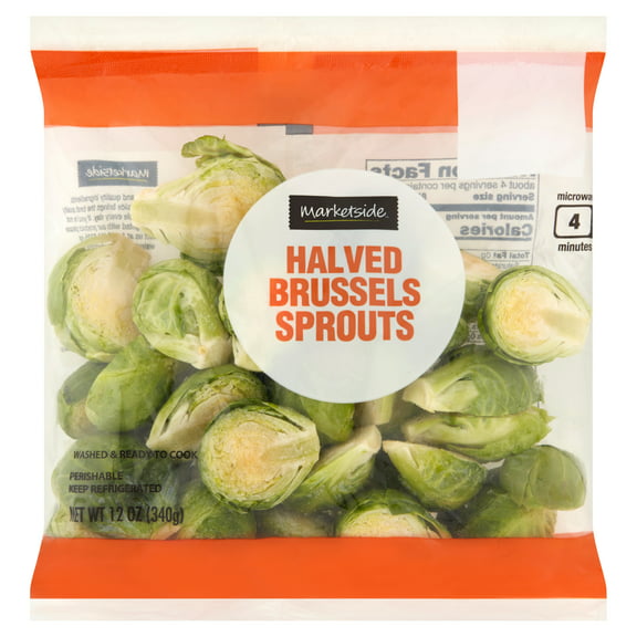Marketside Fresh Halved Brussels Sprouts, 12 oz