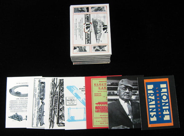 Lionel Electric Trains Legendary Collector Cards