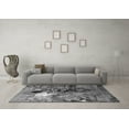 thumbnail image 3 of Ahgly Company Indoor Round Oriental Gray Industrial Area Rugs, 8' Round, 3 of 4