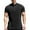 Black, variant on Fashion Top for Men - Men's Short Sleeve Half Zip Athletic Top Stretchable Gym Workout Tee Comfort Fit Activewear Casual Sportswear for Training T-shirt,Black,3XL