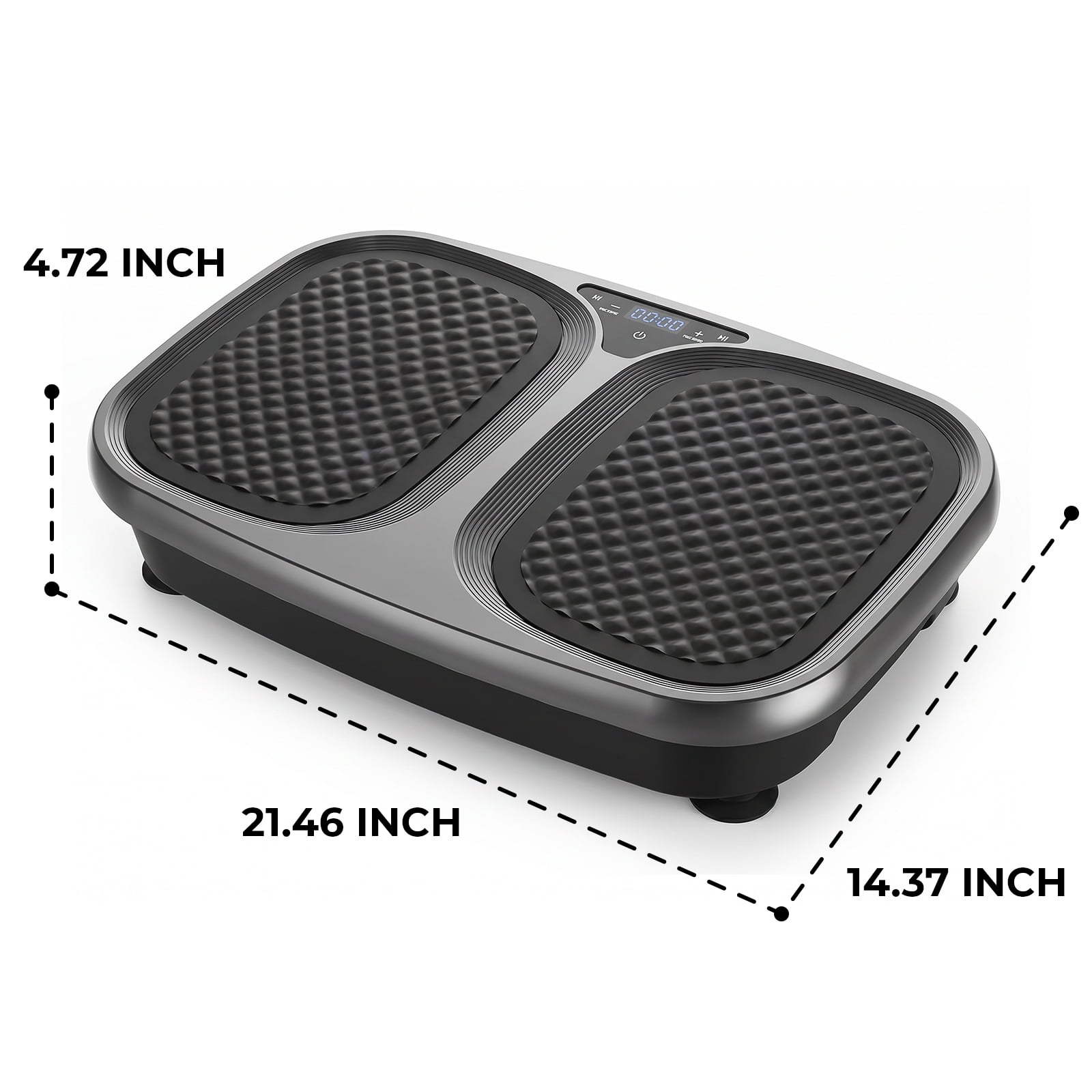 Alvantor Vibration Plate Exercise Machine, Vibrating Fitness Platform for Lymphatic Drainage, Full Body Shaker Workout Equipment, 120 Speeds & 9 Modes, Weight Loss Gifts for Women Men