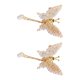 thumbnail image 5 of 2 pinzas para el pelo con forma de mariposa, accesorios para el pelo, accesorios decorativos para novias y bodas. Dorado, 5 of 9