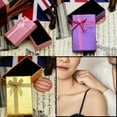 thumbnail image 4 of Youkk 12pcs Gift Box Jewelry Package Case Necklace Earring Ring Iridescent Paper Gift Cardboard, 4 of 9
