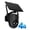 Black, variant on Generic 4G LTE Solar Security Camera No WiFi AI Human Detection Color Night Vision 2 Way Audio