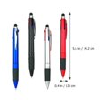 thumbnail image 4 of CHUANK 4 Pcs Stylos à Bille Multifonctions Stylos avec Stylet Stylos de Réunion Stylo à Bille Stylo Noir Stylos d'Écriture Élégants, 4 of 6