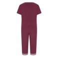 thumbnail image 4 of Conjuntos de Camisas Para Mujer, Manga Corta, Cuello en V, Top, Pantalones Recortados, Traje Estampado Odeerbi  ODB125938, 4 of 4
