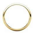 thumbnail image 2 of 10k Yellow Gold 2.5mm Half Round Band Ring - 2.0 Grams - Size 8, 2 of 2