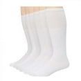thumbnail image 2 of 6 Pair Everlast Men's Over The Caft Tube Socks (Black), 2 of 3