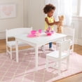 thumbnail image 4 of KidKraft Nantucket Table with Bench & 2 Chair Set - White, 4 of 8