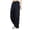 Navy, variant on Venzia Women's Low Waist Cargo Pants Wide Leg Y2K Parachute Trousers with Pockets
