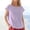 21-Purple, variant on Gaecuw Linen Shirts for Women Tops Blouses Short Sleeve T Shirts Regular Fit Pullover Tees T-Shirts Solid Tops Crew Neck Blouses T Shirts Durable Easy Care Soft Lightweight Breathable Tees Tops