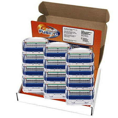 Gillette Fusion Manual Men’s Razor Blade Refills, 12 Count, Mens Razors / Blades