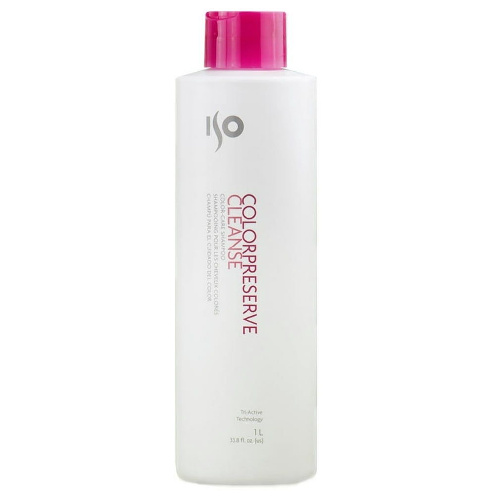 ISO Beauty Color Preserve Cleanse Shampoo, By Iso, 33.8 Oz Walmart
