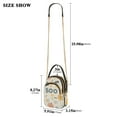 thumbnail image 2 of FORMRS Crossbody Bag for Women Quilted Travel Shoulder Cell Phone Purse with Chain Strap Handbag, Halloween Cute Pumpkins, 2 of 7