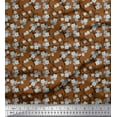 thumbnail image 1 of Soimoi Cotton Duck Fabric Blossom Floral Print Fabric by Yard 42 Inch Wide, 1 of 3