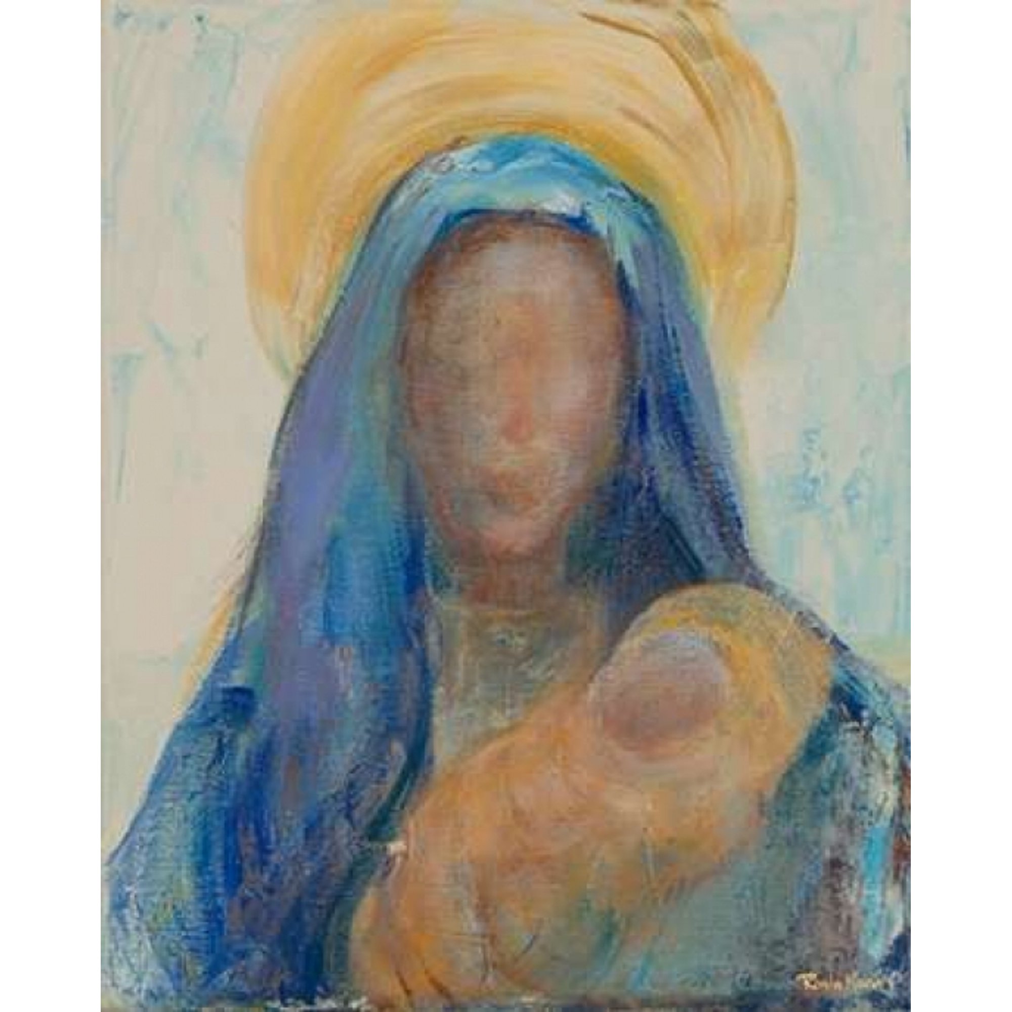 Mother and Child I Canvas Art - Robin Maria (20 x 24)
