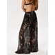 thumbnail image 5 of Pantalones Anchos de Cintura Alta con Elástico para Mujer, Pantalones Casuales Largos para Estar en Casa Flor Grande M, 5 of 6