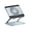 standard-grey, variant on Adjustable Laptop Risers With 360 Degree Swivels Base And Silicone Pad For 10 To 17.3Inch Screens