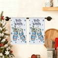 thumbnail image 5 of Hometravel Kitchen Dish Towels Merry Christmas, Winter Theme Drying Cloth for Cooking, Absorbent Tea Towels for Baking and Kitchen Cleaning Tasks, 5 of 6