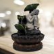thumbnail image 4 of Fuente de Buda Soledad escultura decoración feng shui resina con agua corriente, 4 of 9