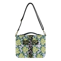 ZUXONGSY Easter Lily Cross Print Large Bible Cover Case for Men Women Lightweight Bible Carrier with Shoulder Multifunctional Journal Case for Daily Commuter, -M