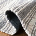 thumbnail image 6 of SAFAVIEH Marbella Christabella Striped Area Rug, Grey/Taupe, 6' x 9', 6 of 11