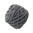 thumbnail image 3 of Maoww Cotton Blend Polyester Knitting Yarn Weaving Crochet Thread Scarf Sweater Knitting Accessories, Deep Gray, 3 of 7