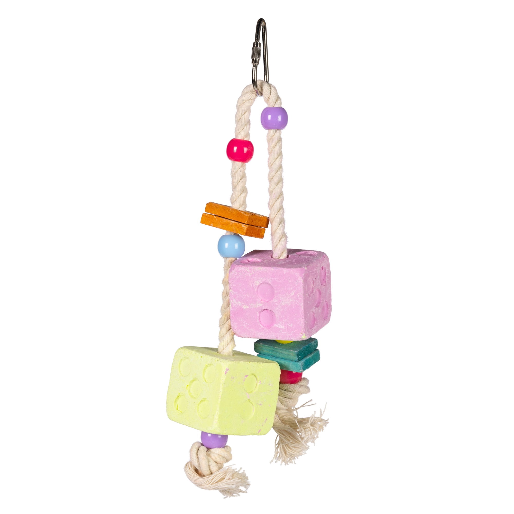 Prevue Pet Products Mineral Blocks / Dice shapes w/toys 62390