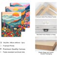 thumbnail image 3 of 3pcs Black Girl Wall Art African American Wall Decor Paintings Fashion Abstract Black Woman Poster Canvas Prints Pictures for Living Room Bedroom 12x16 inch, 3 of 5