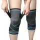 thumbnail image 1 of Rodillera de 2 piezas, rodillera elástica ajustable, rodillera de compresión deportiva, rodillera de rótula y ligamento, rodillera para osteoartritis, transpirable y unisex (XL), 1 of 5